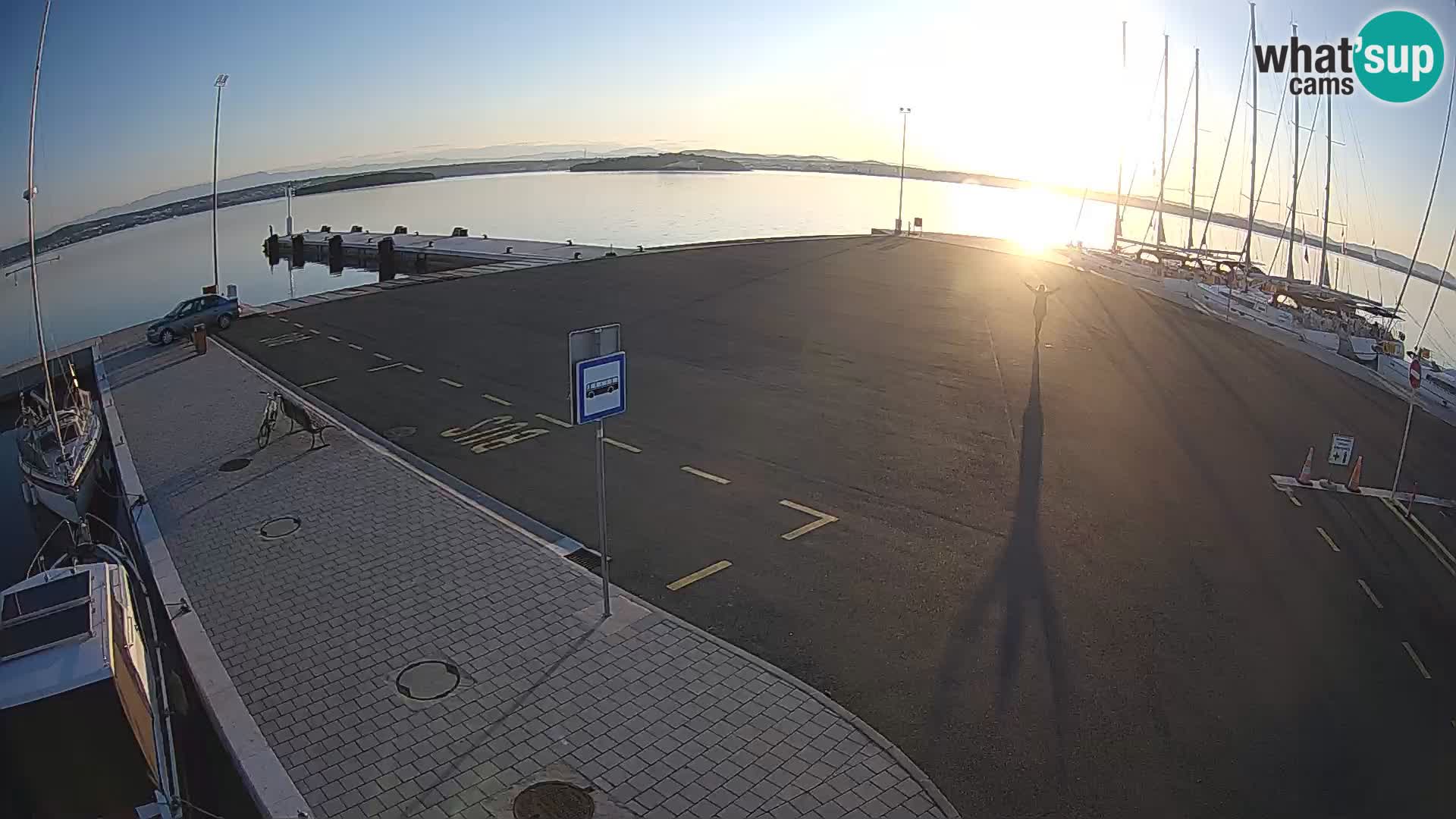 Tkon Live cam – ferry – Dalmatia – Croatia