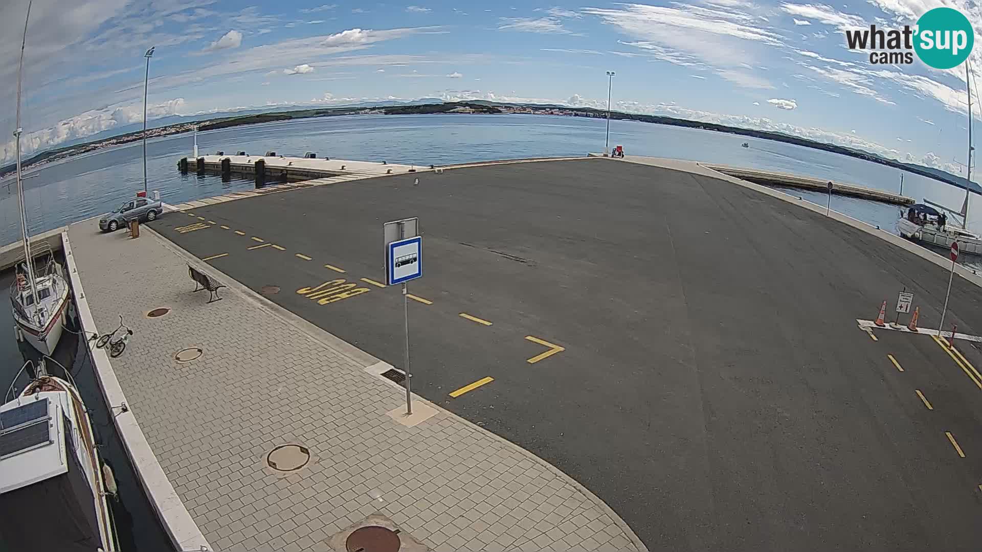 Tkon Live cam – traghetto – Dalmazia – Croazia