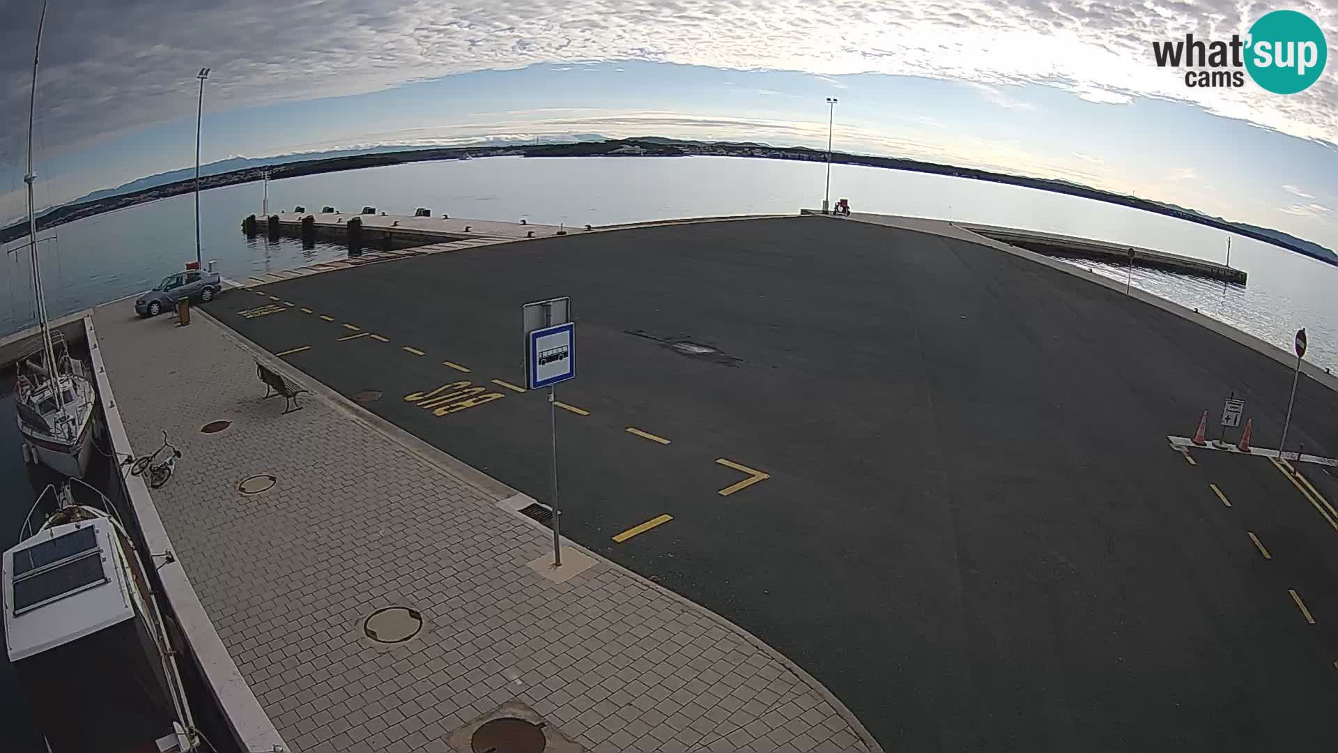 Tkon camera en vivo – Transportar – Dalmacia – Croacia