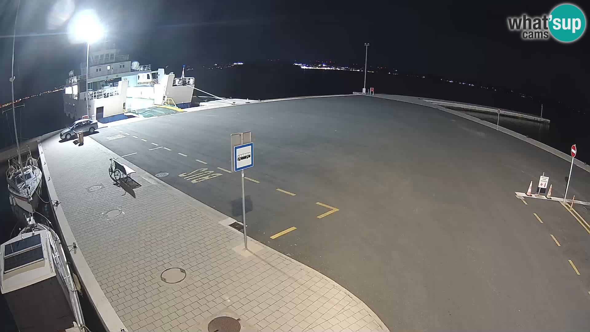 Tkon Live cam – Fähre – Dalmatien – Kroatien