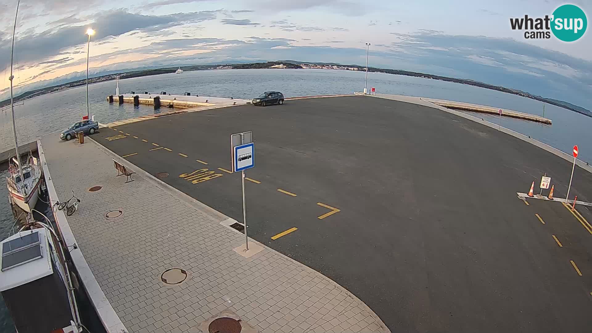 Tkon Live cam – traghetto – Dalmazia – Croazia