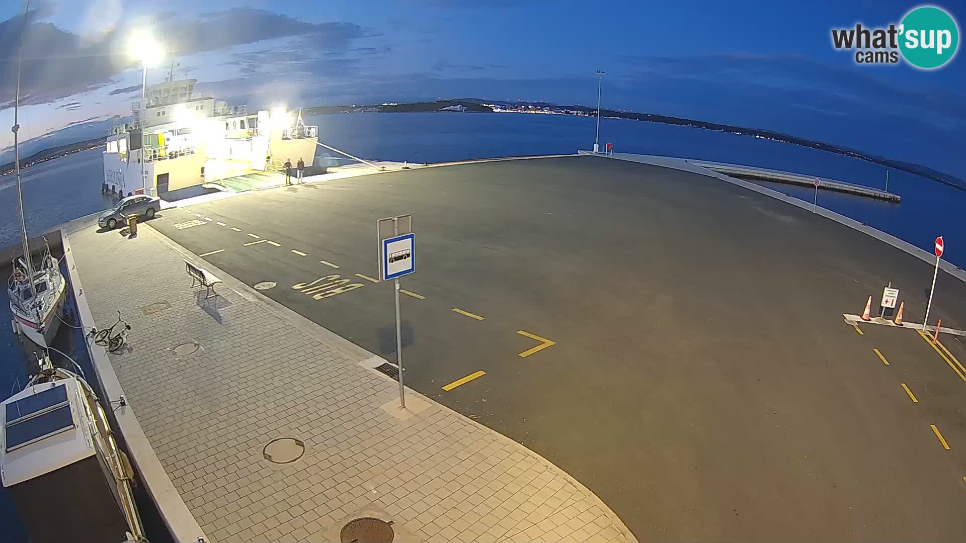 Tkon Live cam – traghetto – Dalmazia – Croazia