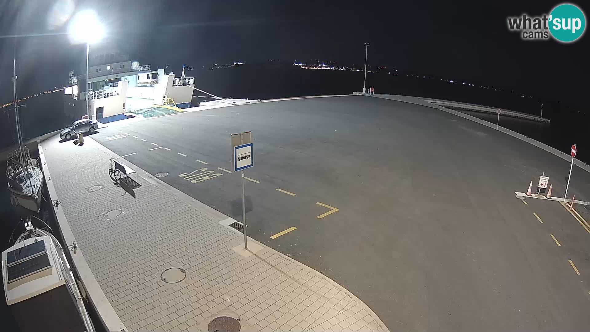 Tkon v živo – trajekt – Dalmacija – Hrvaška