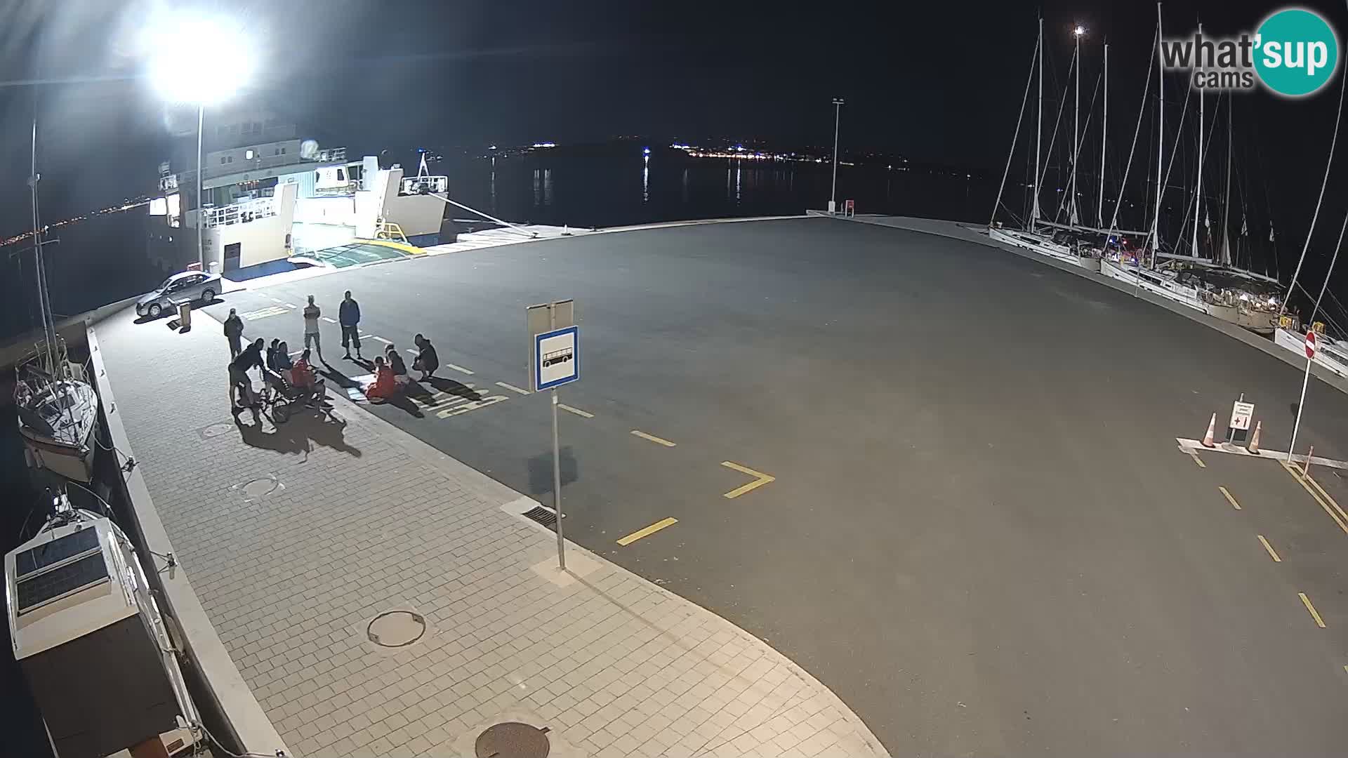 Tkon camera en vivo – Transportar – Dalmacia – Croacia