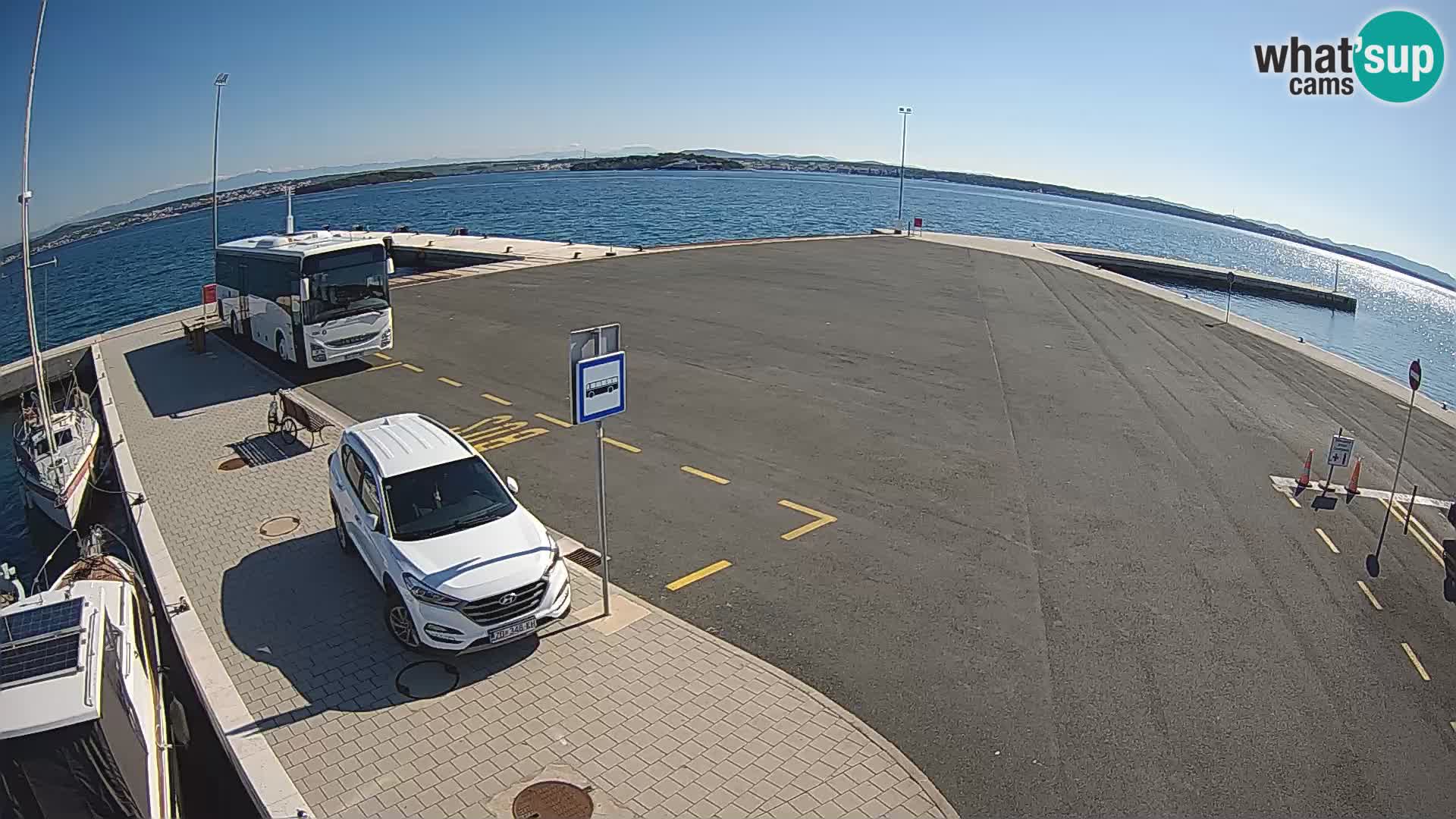 Tkon Live cam – ferry – Dalmatia – Croatia