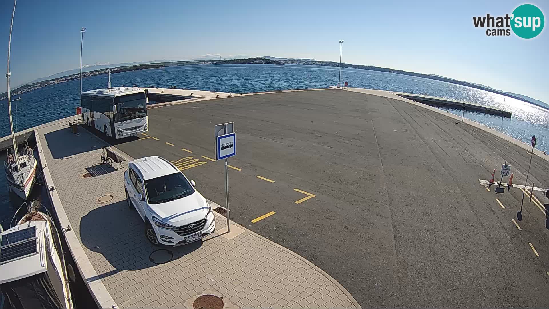 Tkon Live cam – ferry – Dalmatia – Croatia