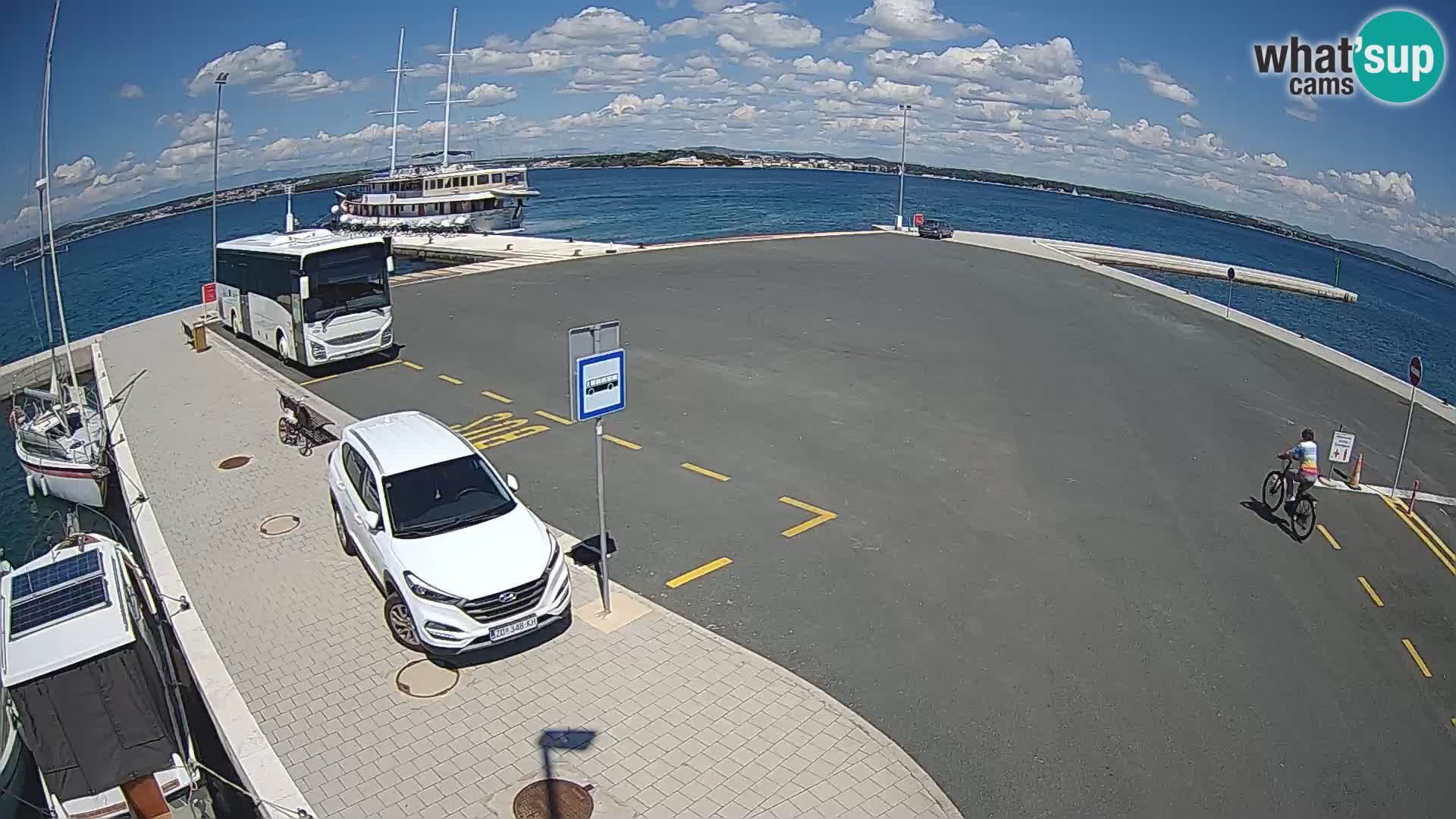Tkon Live cam – traghetto – Dalmazia – Croazia