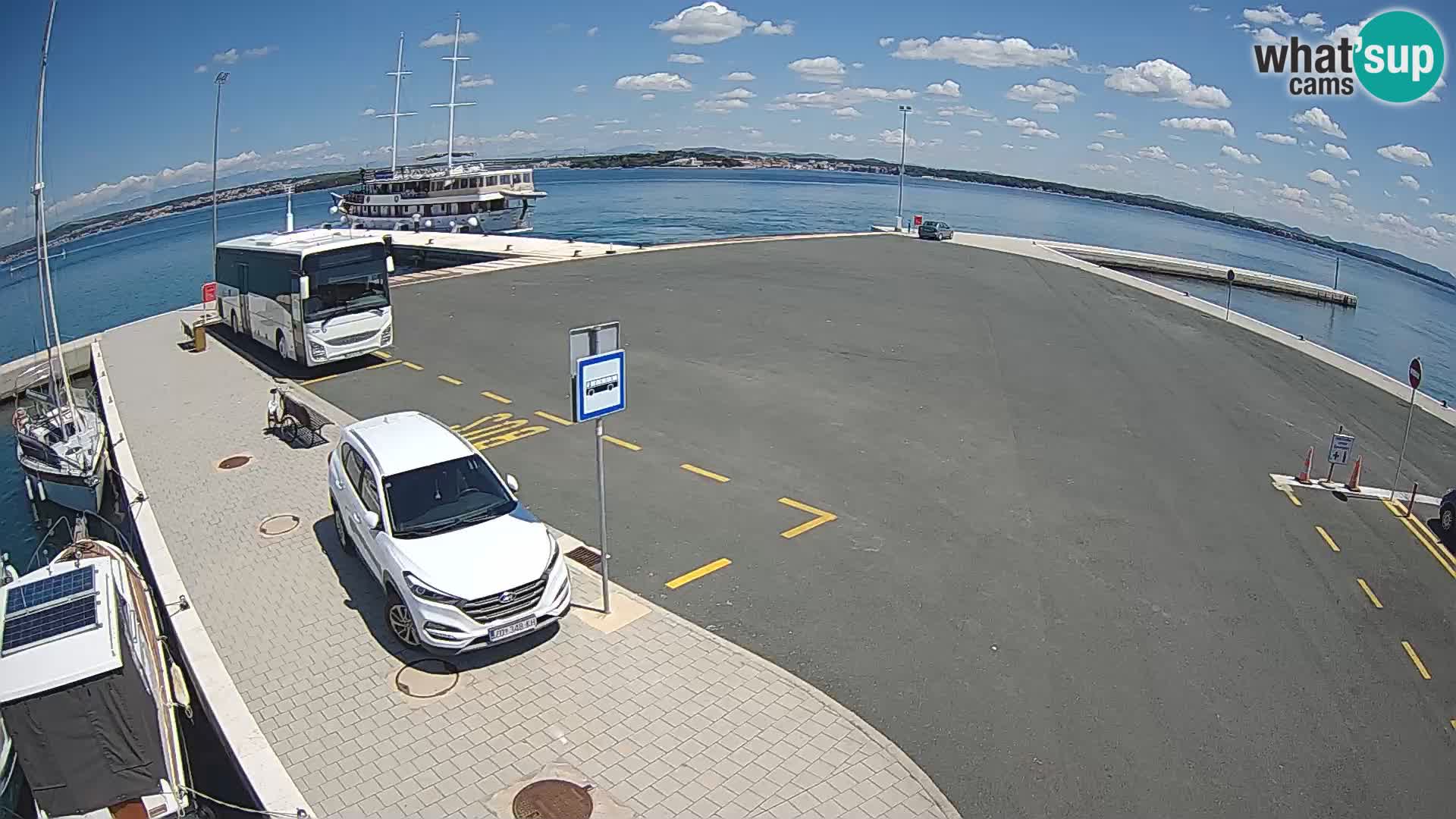 Tkon Live cam – traghetto – Dalmazia – Croazia