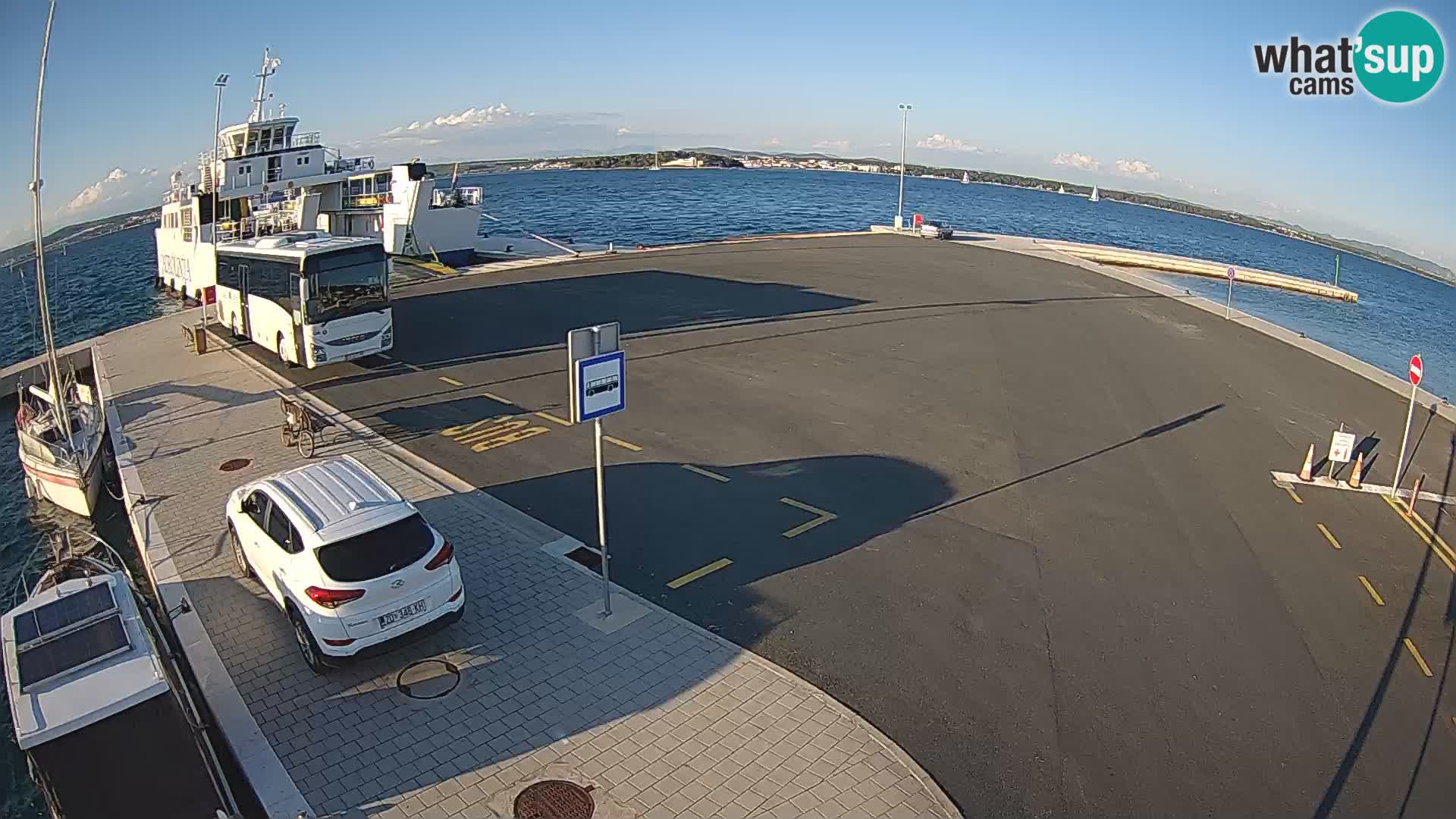 Tkon camera en vivo – Transportar – Dalmacia – Croacia