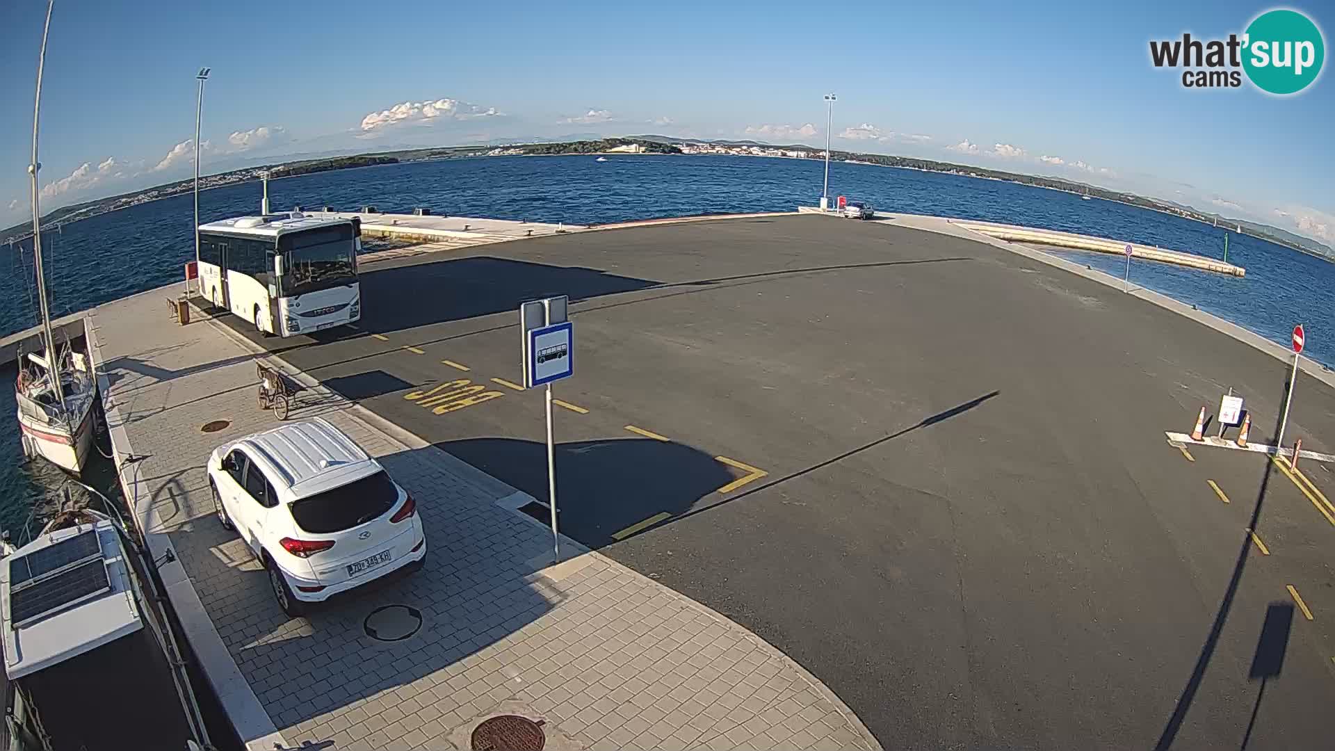 Tkon Live cam – Fähre – Dalmatien – Kroatien