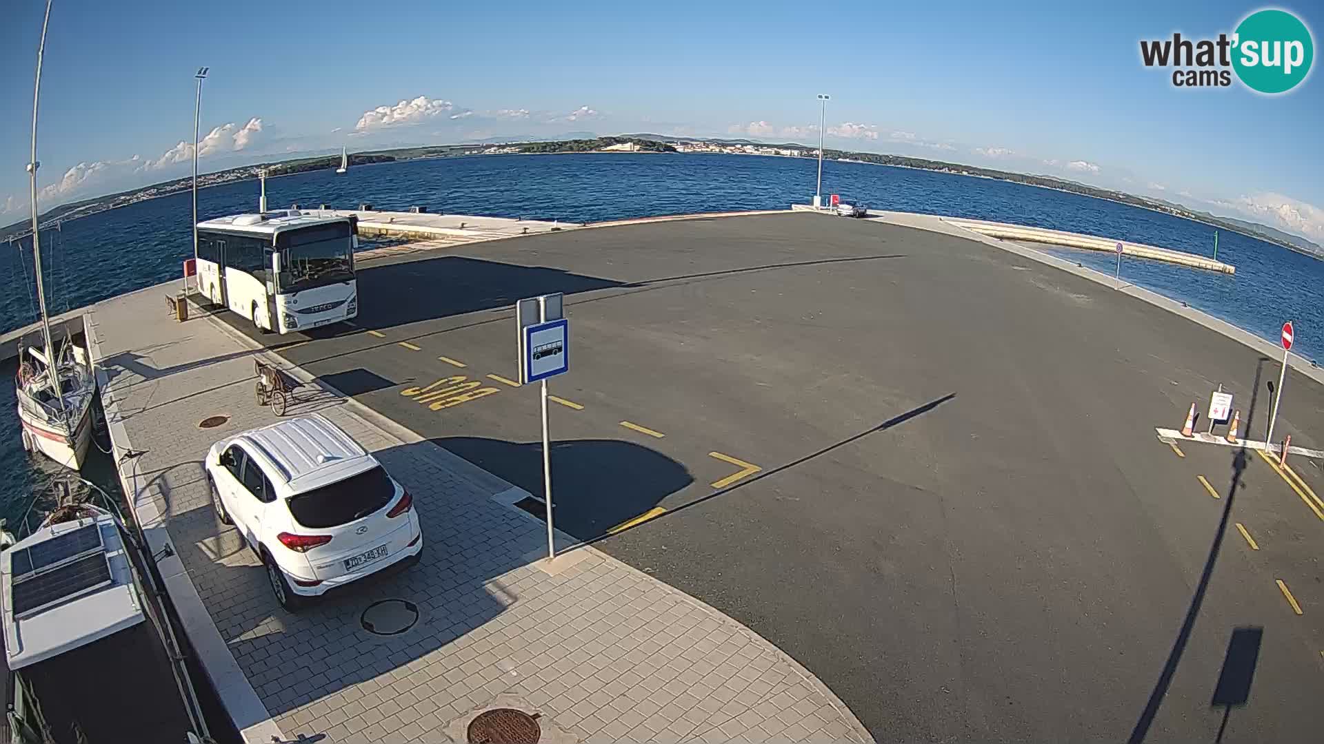 Tkon camera en vivo – Transportar – Dalmacia – Croacia