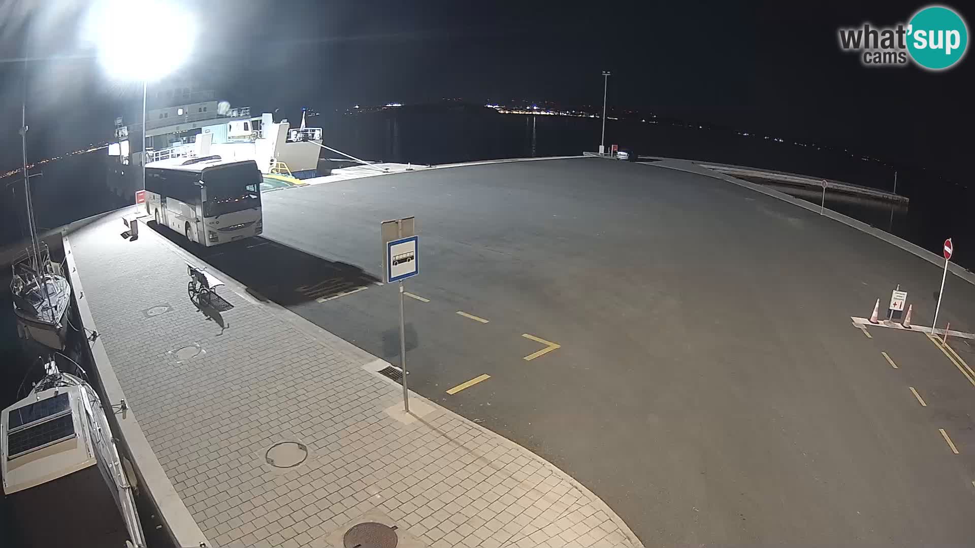 Tkon Live cam – traghetto – Dalmazia – Croazia