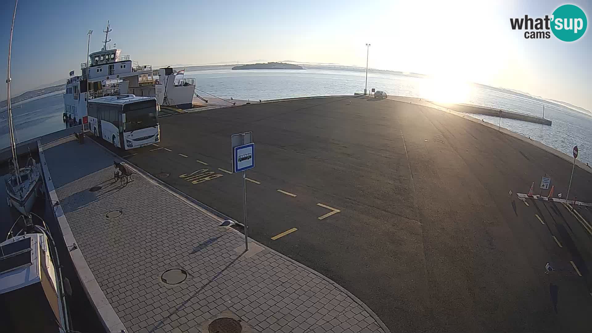 Tkon camera en vivo – Transportar – Dalmacia – Croacia