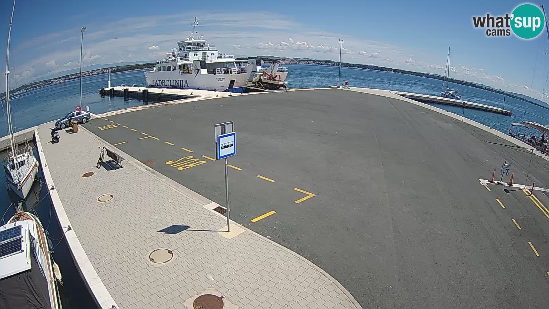 Tkon Live cam – Fähre – Dalmatien – Kroatien