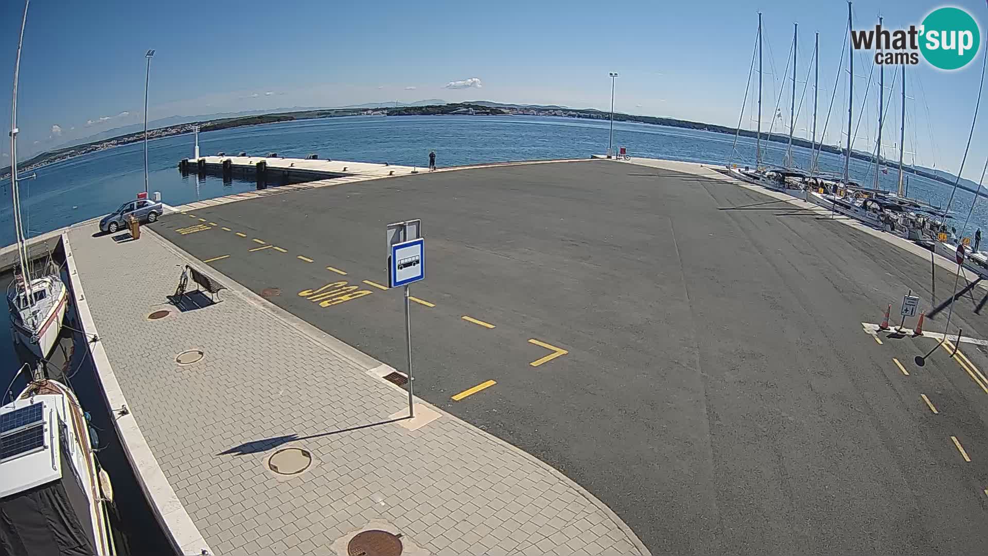 Tkon Live cam – ferry – Dalmatia – Croatia