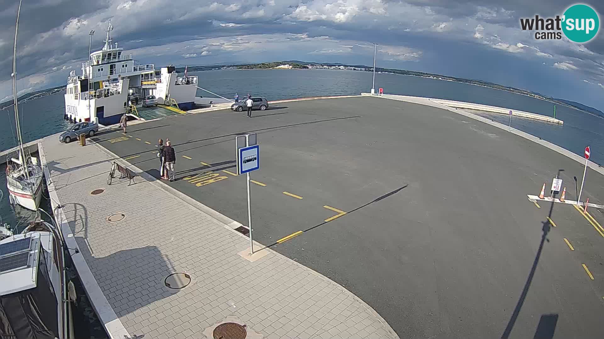 Tkon Live cam – traghetto – Dalmazia – Croazia