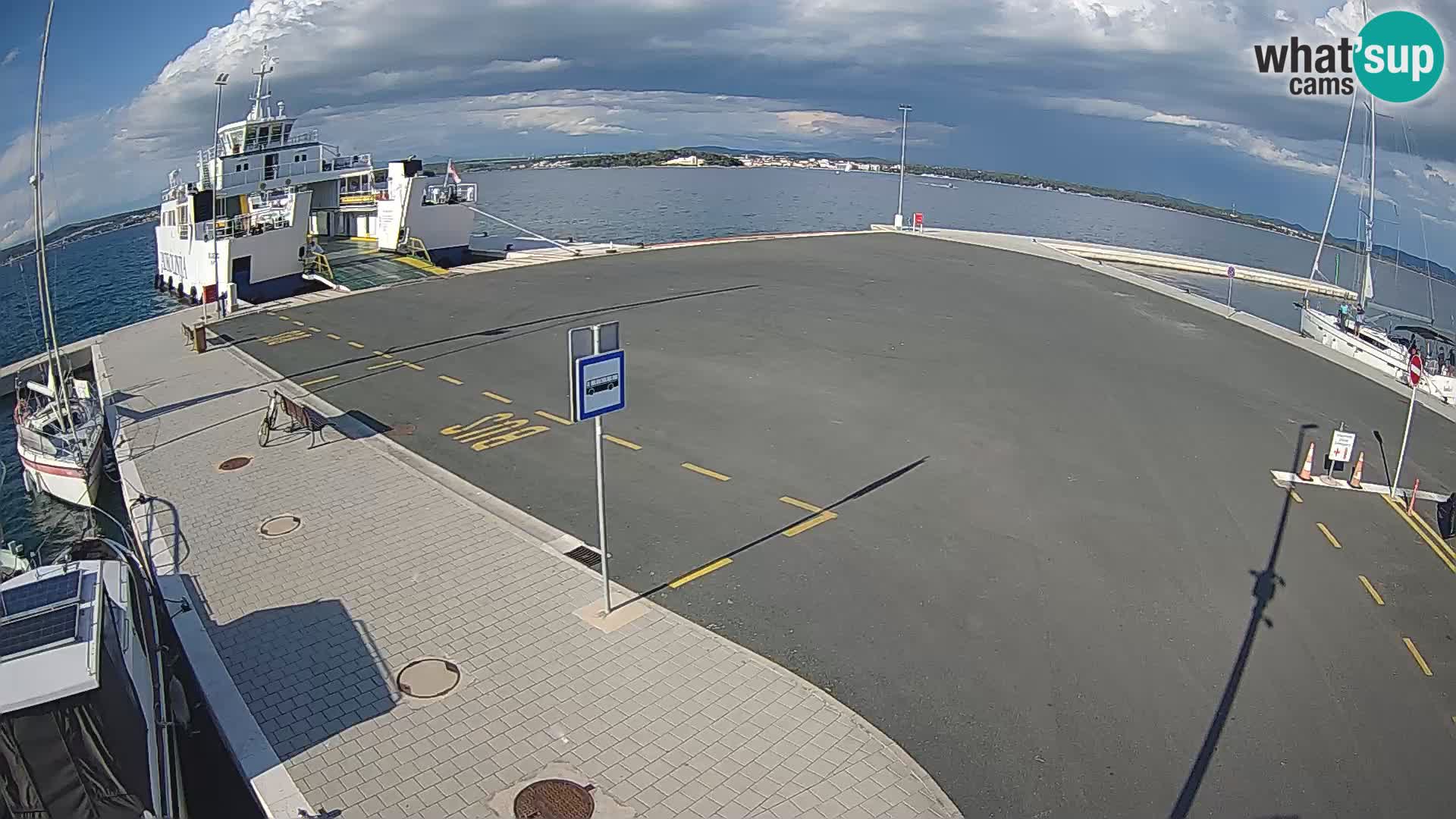 Tkon Live cam – Fähre – Dalmatien – Kroatien