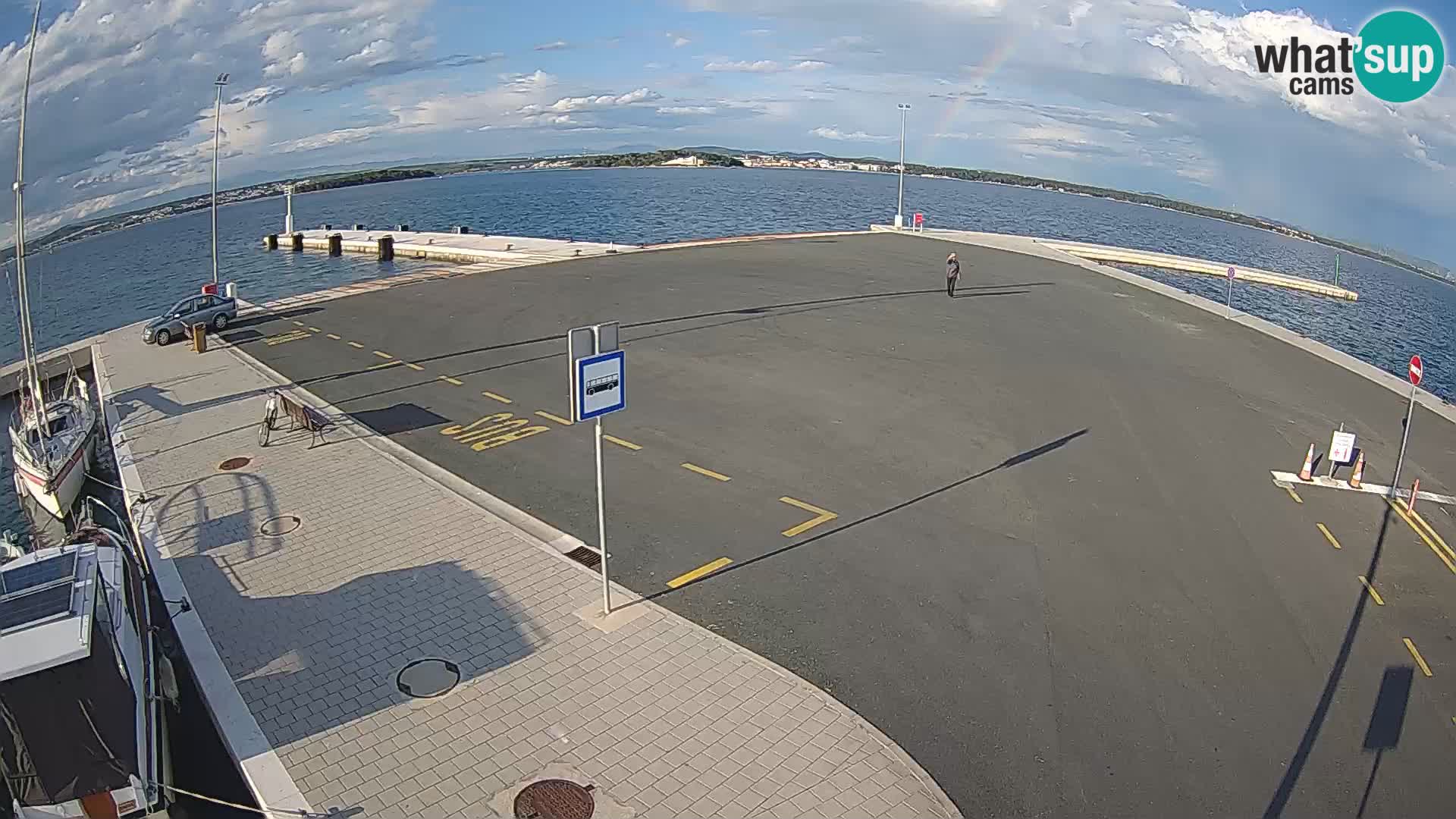 Tkon Live cam – Fähre – Dalmatien – Kroatien