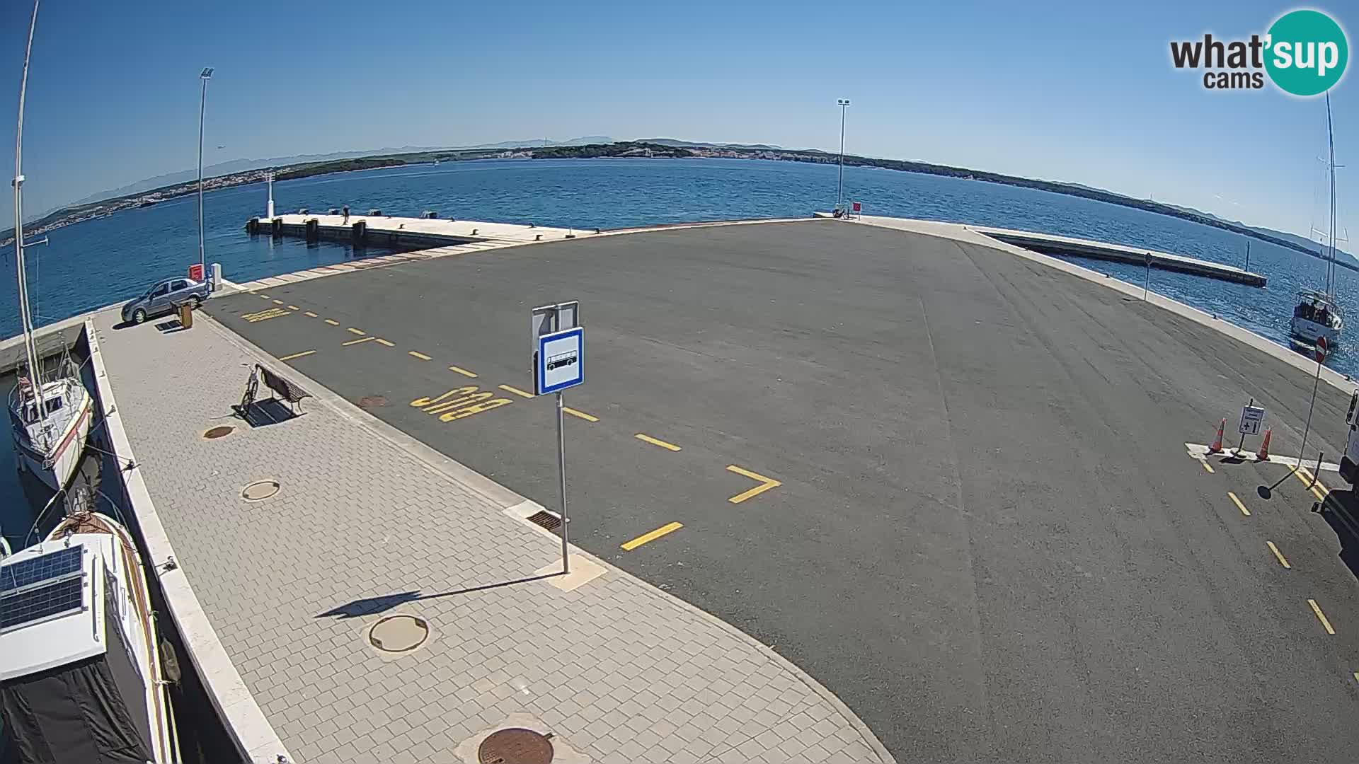 Tkon Live cam – ferry – Dalmatia – Croatia