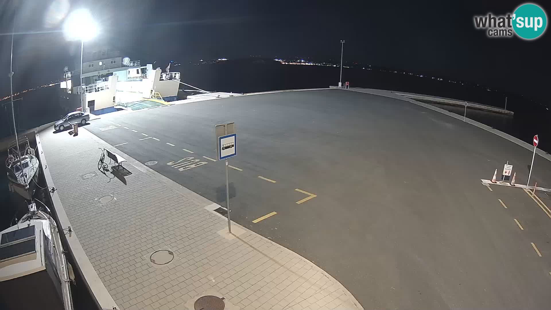 Tkon Live cam – ferry – Dalmatia – Croatia