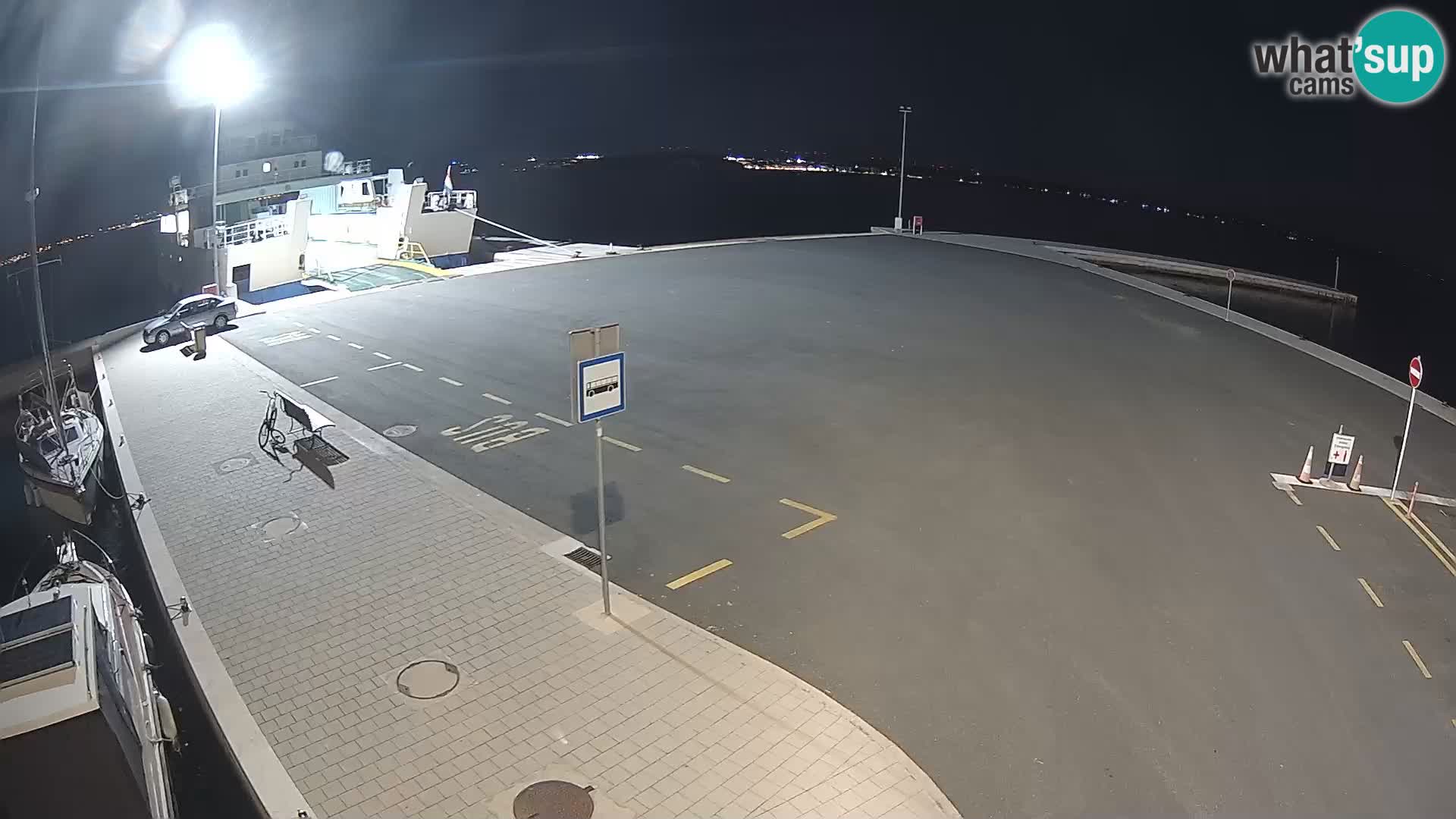 Tkon Live cam – traghetto – Dalmazia – Croazia