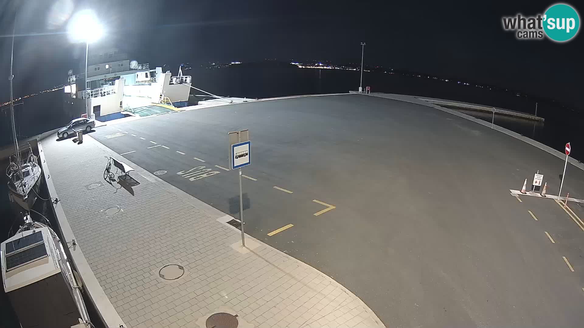 Tkon Live cam – Fähre – Dalmatien – Kroatien