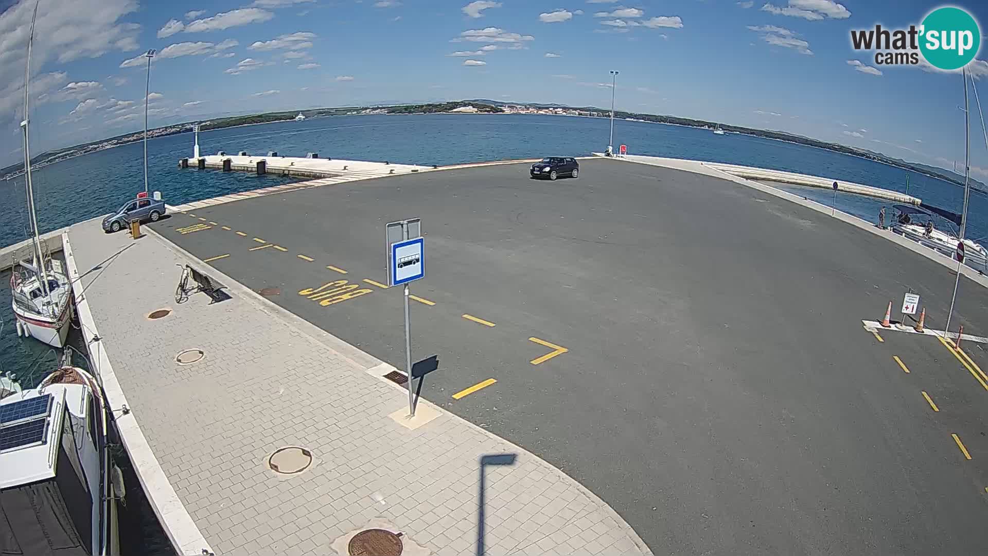Tkon Live cam – ferry – Dalmatia – Croatia