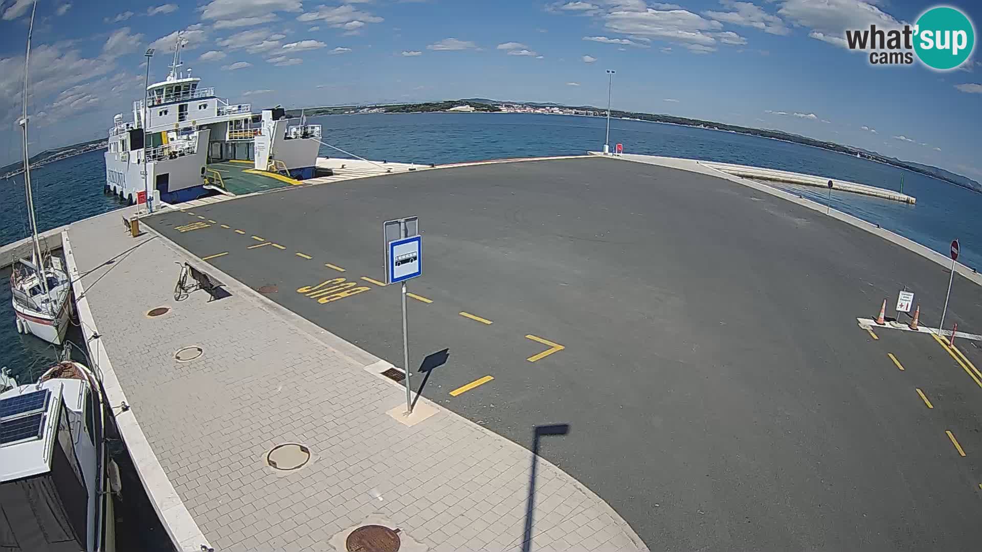 Tkon Live cam – ferry – Dalmatia – Croatia