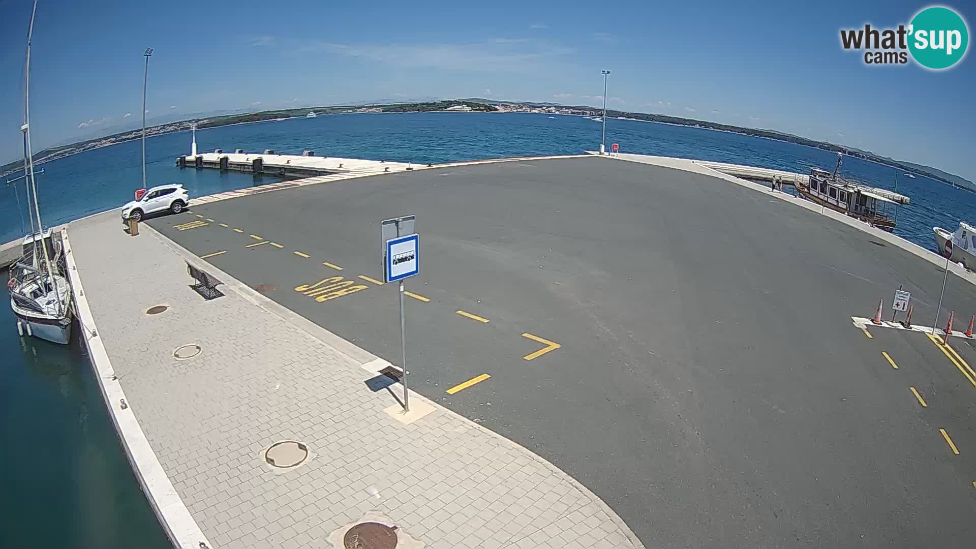 Tkon Live cam – traghetto – Dalmazia – Croazia
