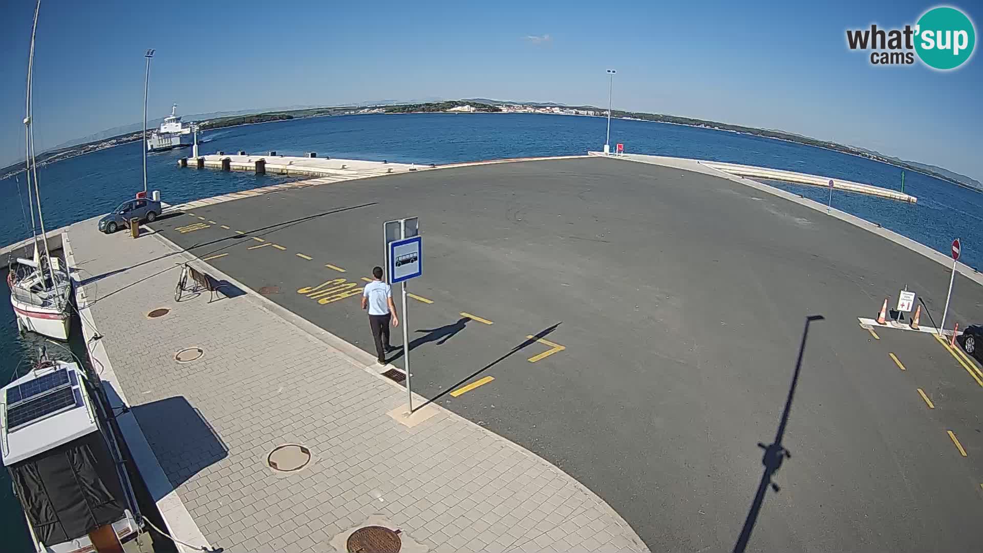 Tkon Live cam – traghetto – Dalmazia – Croazia