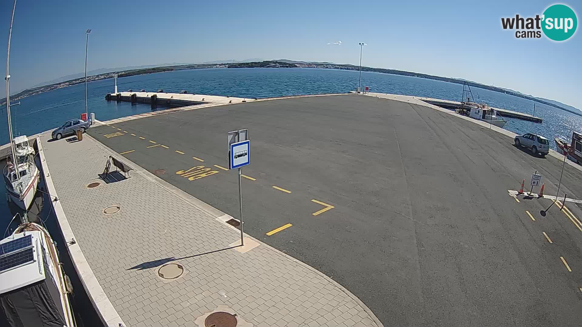 Tkon Live cam – ferry – Dalmatia – Croatia
