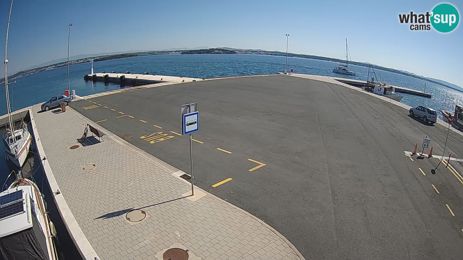 Tkon Live cam – ferry – Dalmatia – Croatia