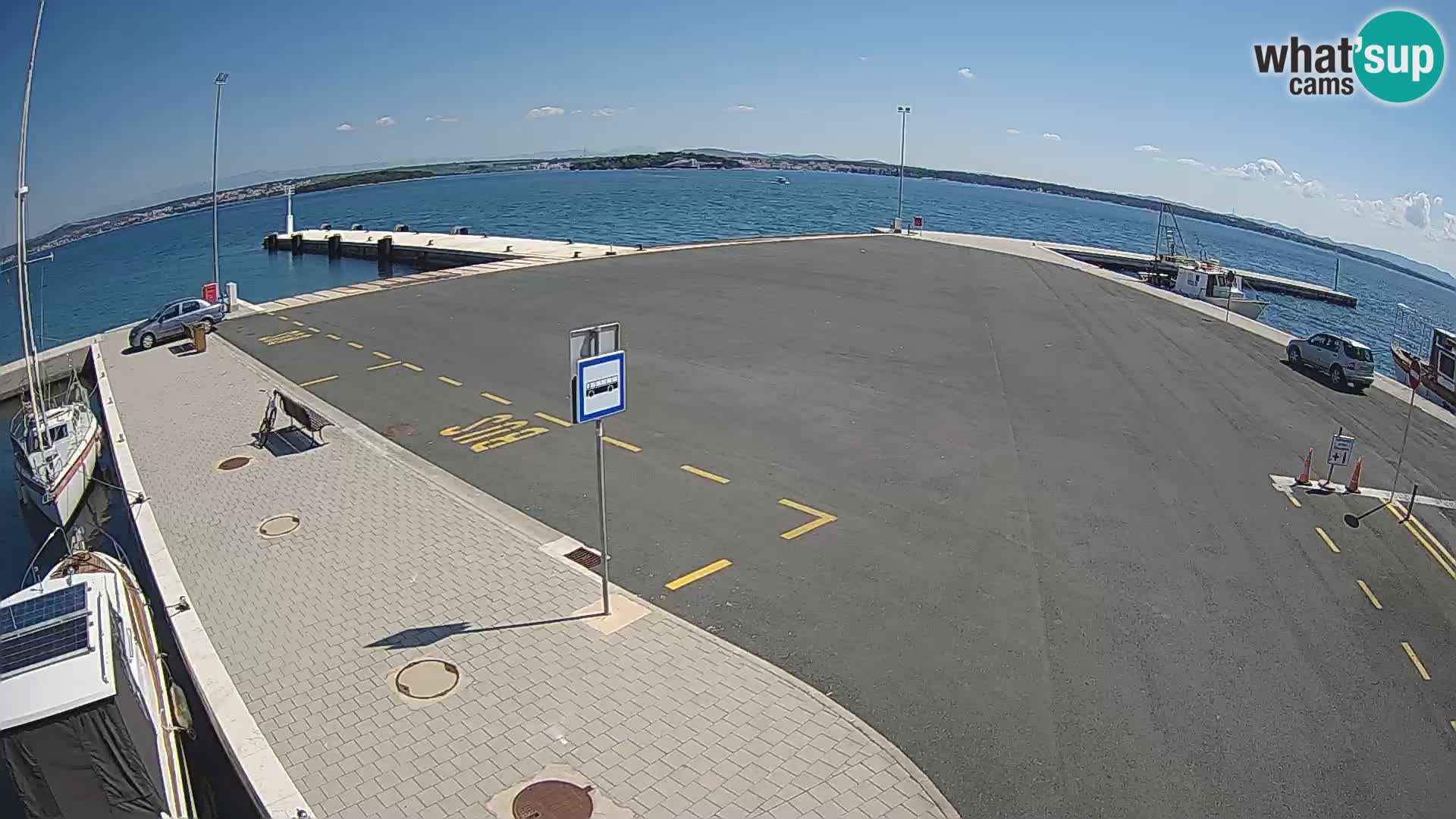 Tkon Live cam – traghetto – Dalmazia – Croazia