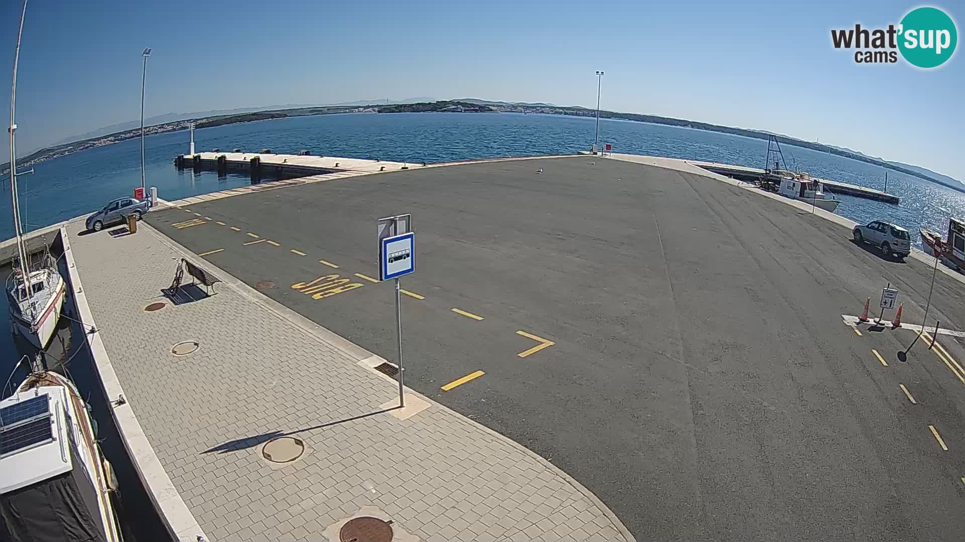 Tkon Live cam – ferry – Dalmatia – Croatia