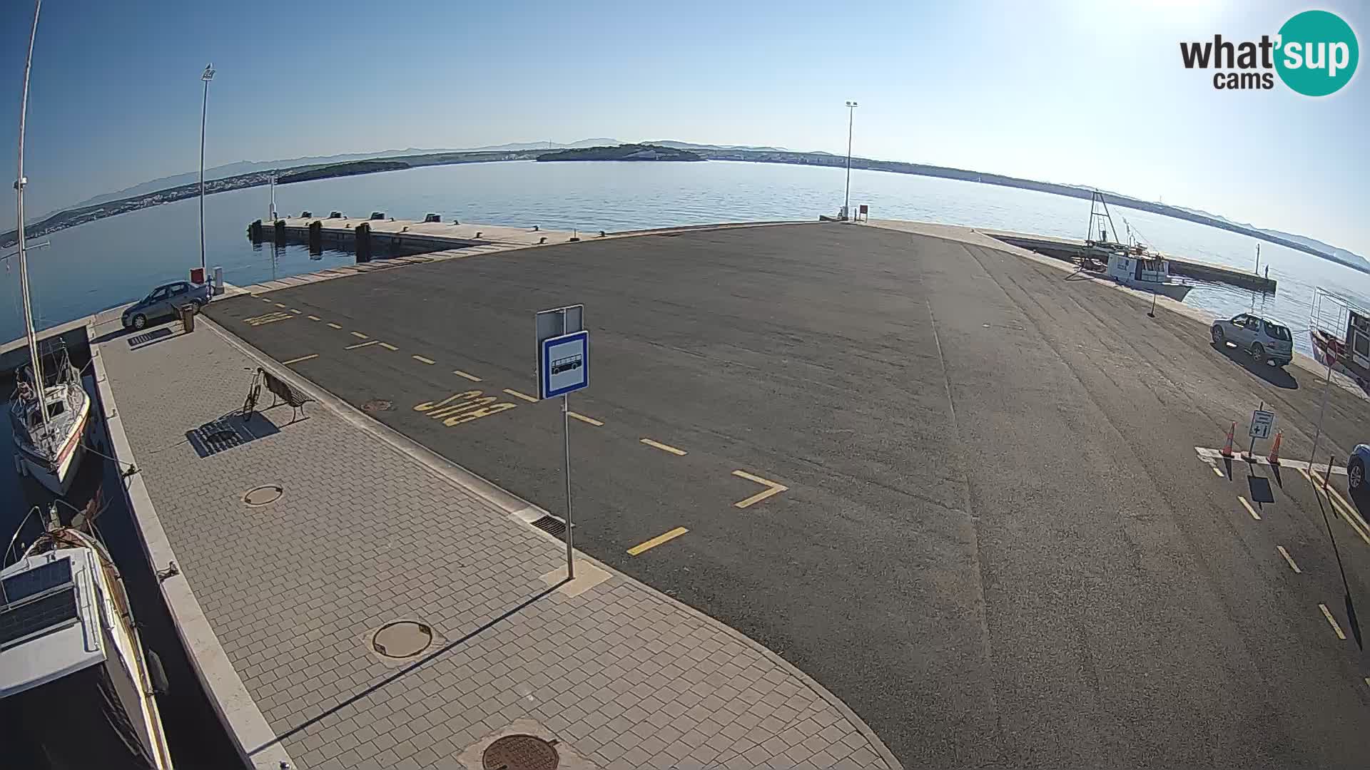 Tkon Live cam – ferry – Dalmatia – Croatia