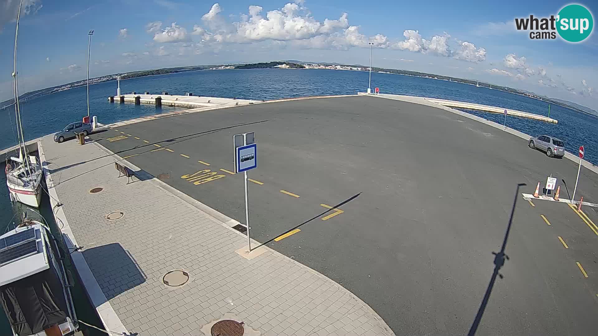 Tkon Live cam – ferry – Dalmatia – Croatia