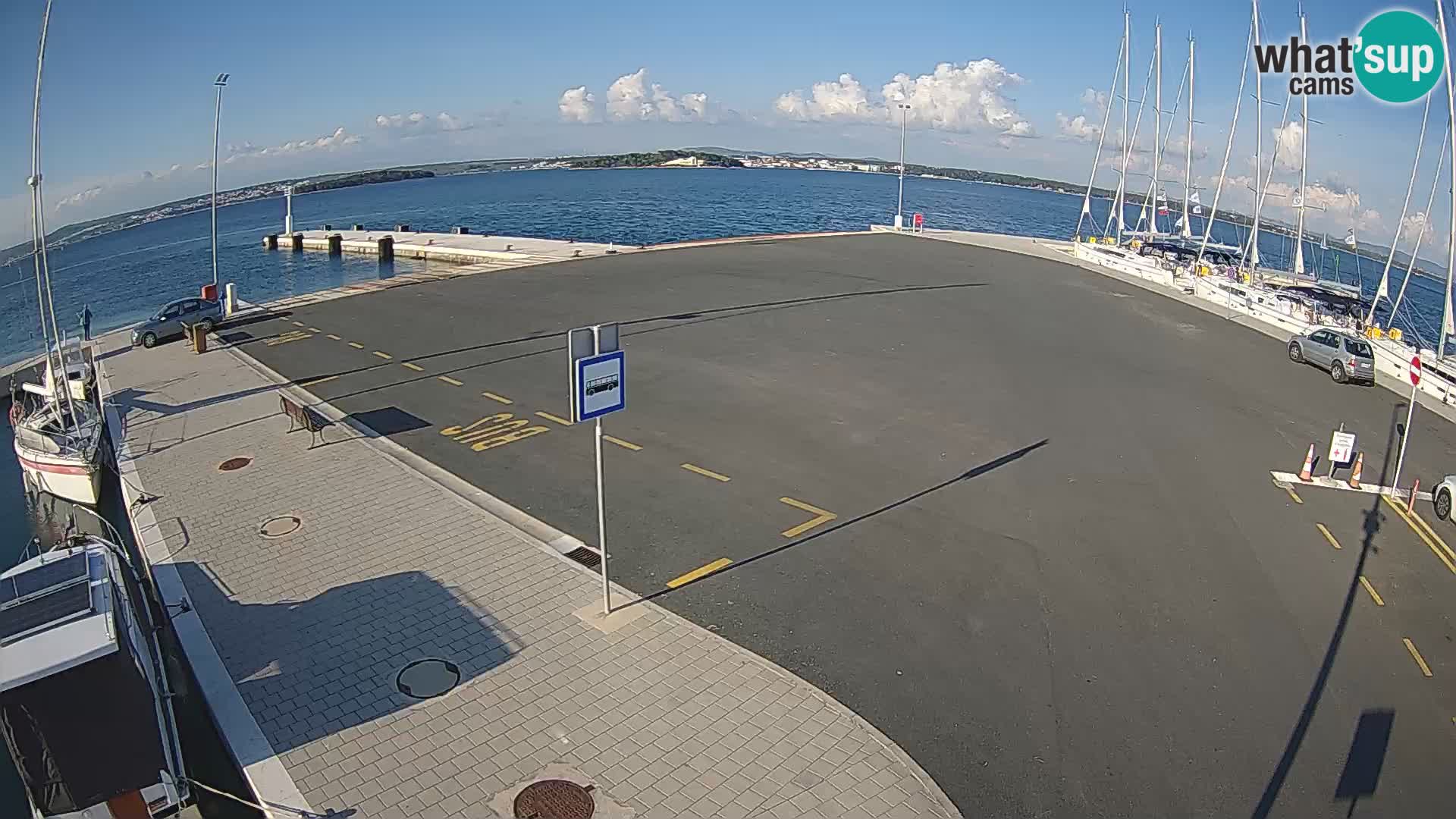 Tkon Live cam – ferry – Dalmatia – Croatia