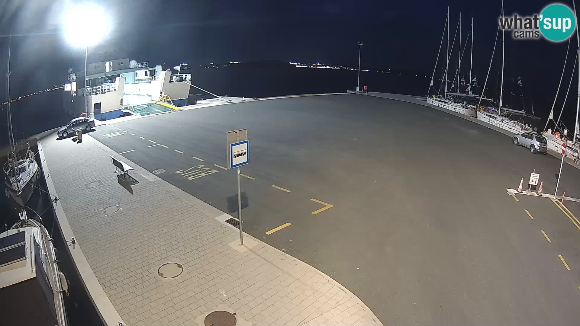 Tkon Live cam – traghetto – Dalmazia – Croazia
