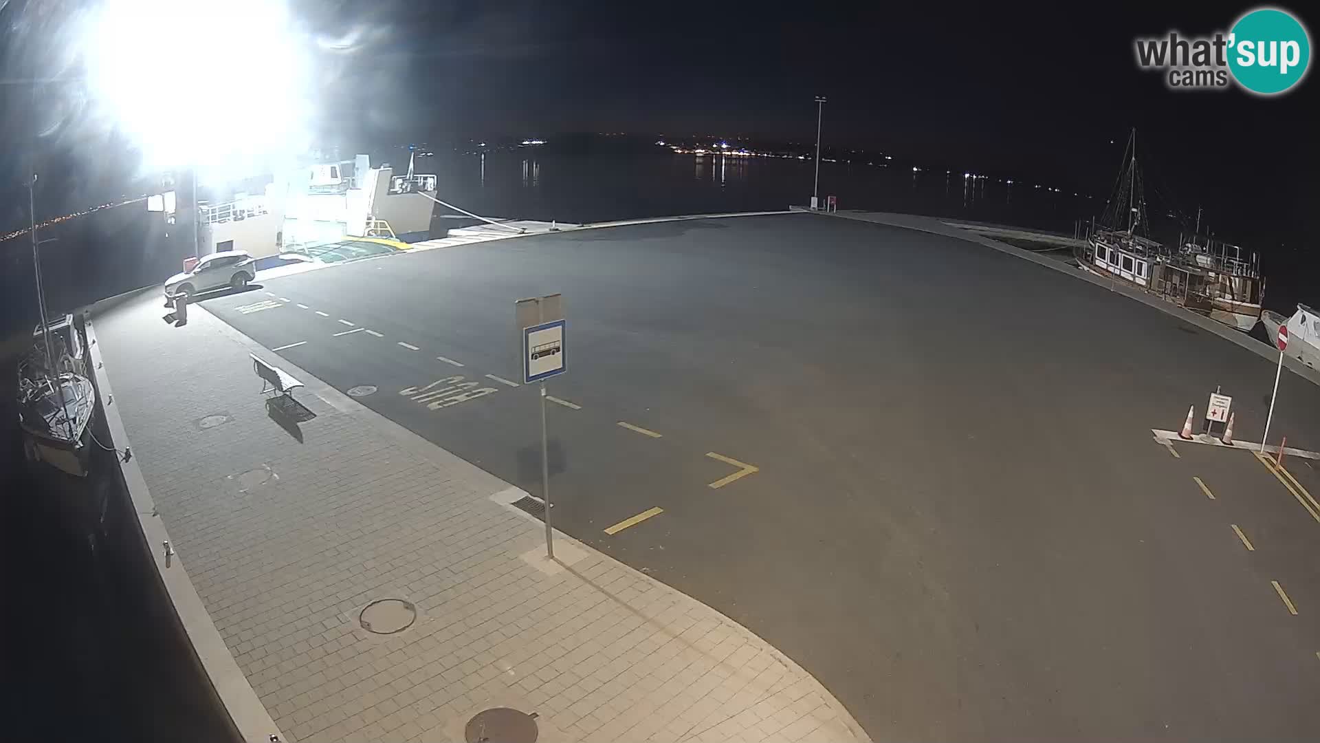 Tkon Live cam – traghetto – Dalmazia – Croazia