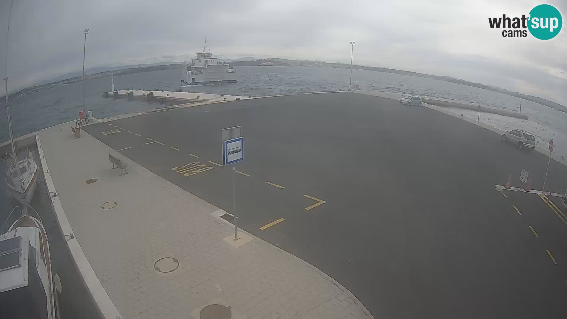 Tkon Live cam – ferry – Dalmatia – Croatia
