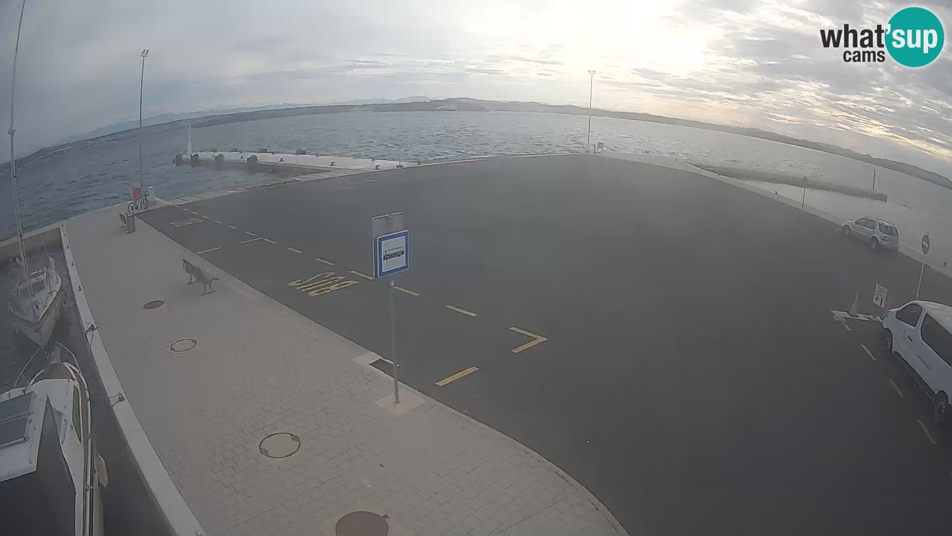 Tkon Live cam – ferry – Dalmatia – Croatia