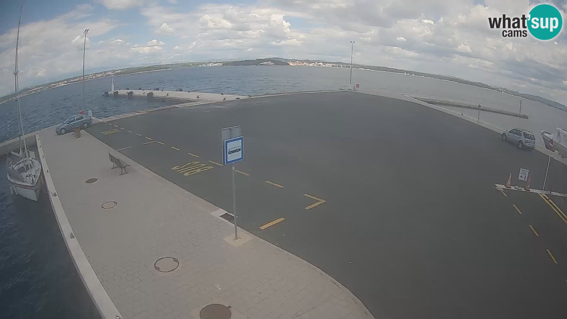 Tkon Live cam – traghetto – Dalmazia – Croazia