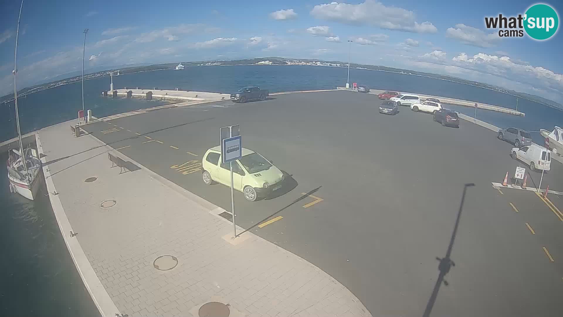 Tkon Live cam – Fähre – Dalmatien – Kroatien