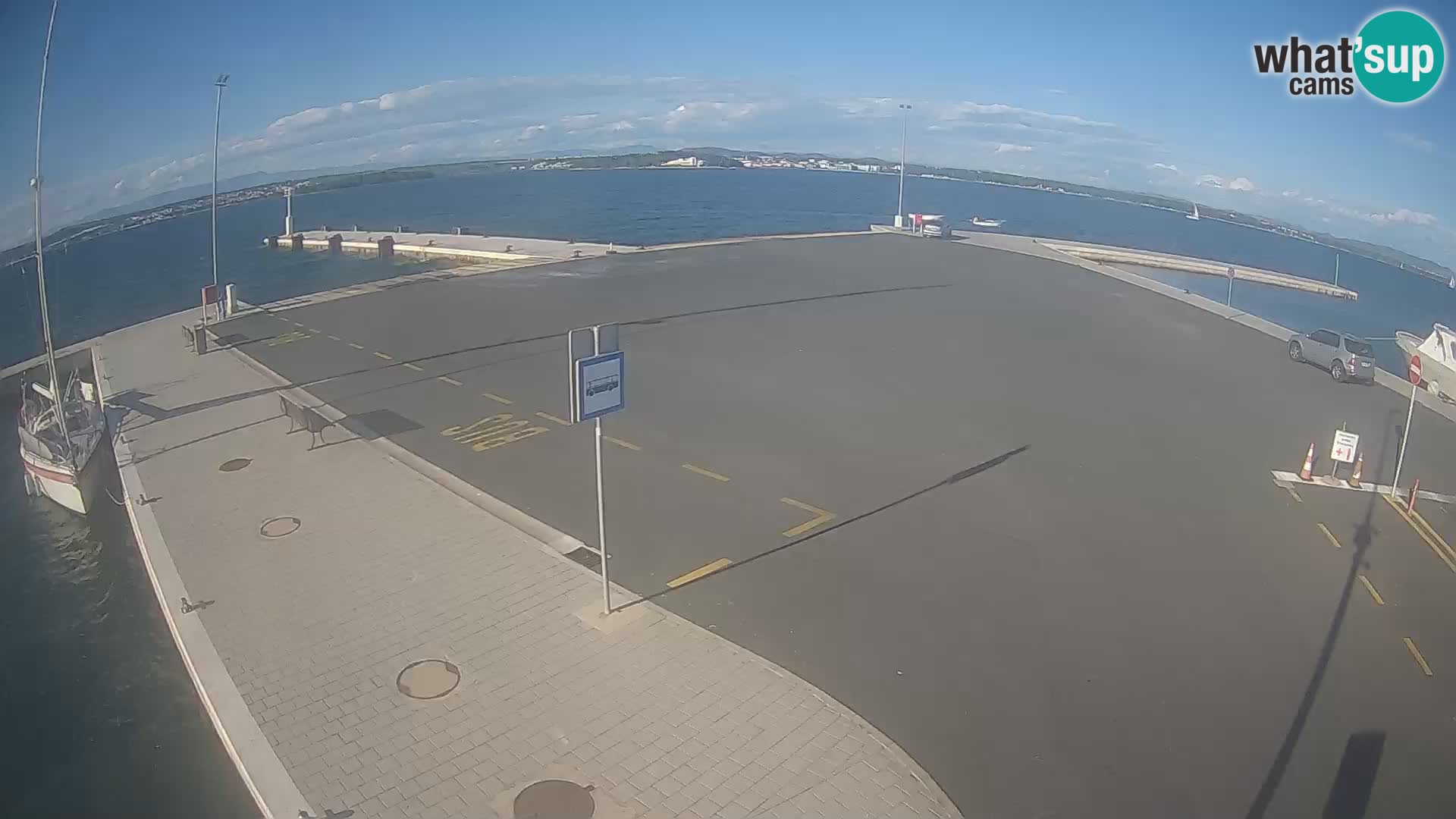 Tkon Live cam – Fähre – Dalmatien – Kroatien