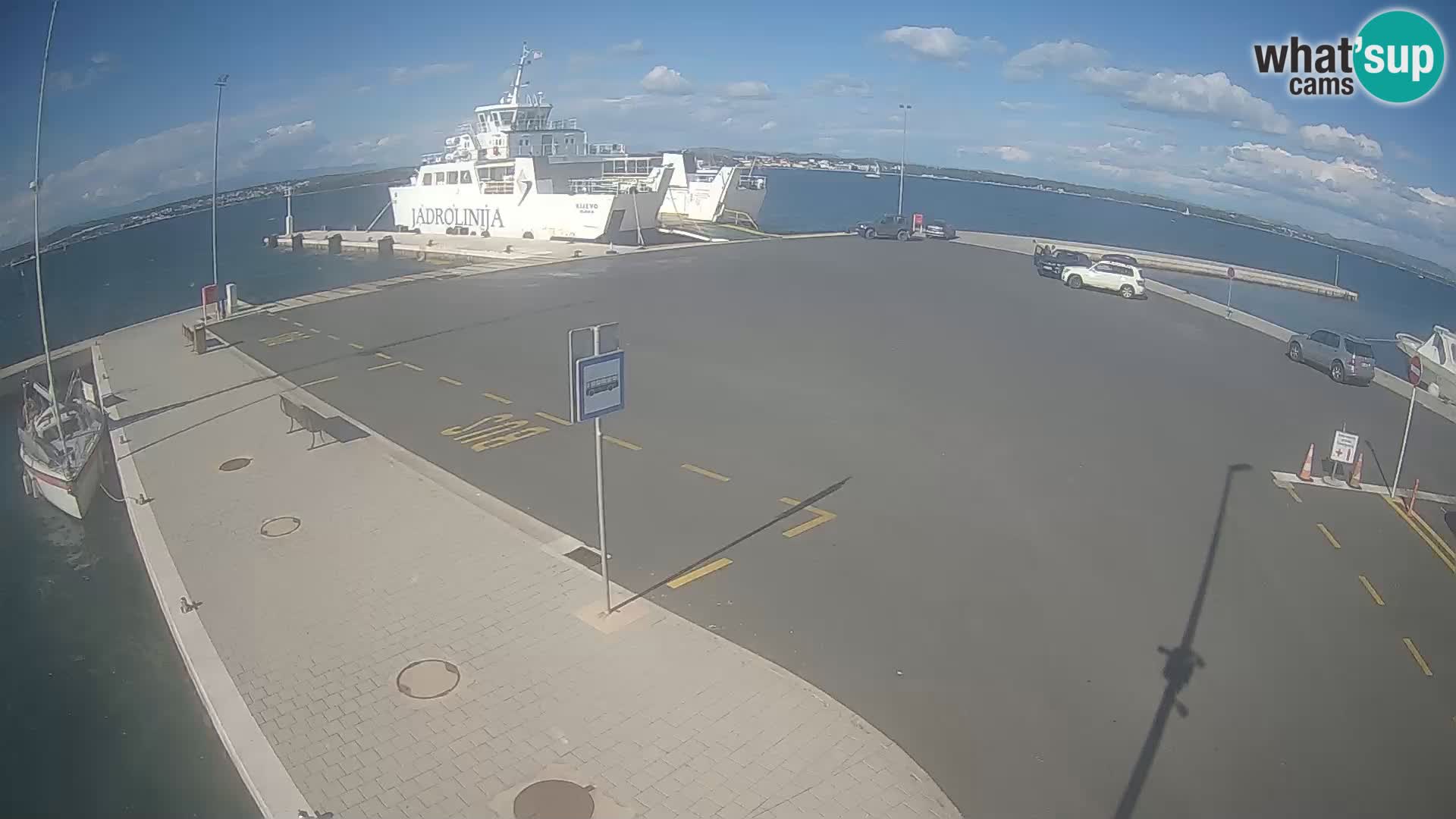 Tkon Live cam – Fähre – Dalmatien – Kroatien