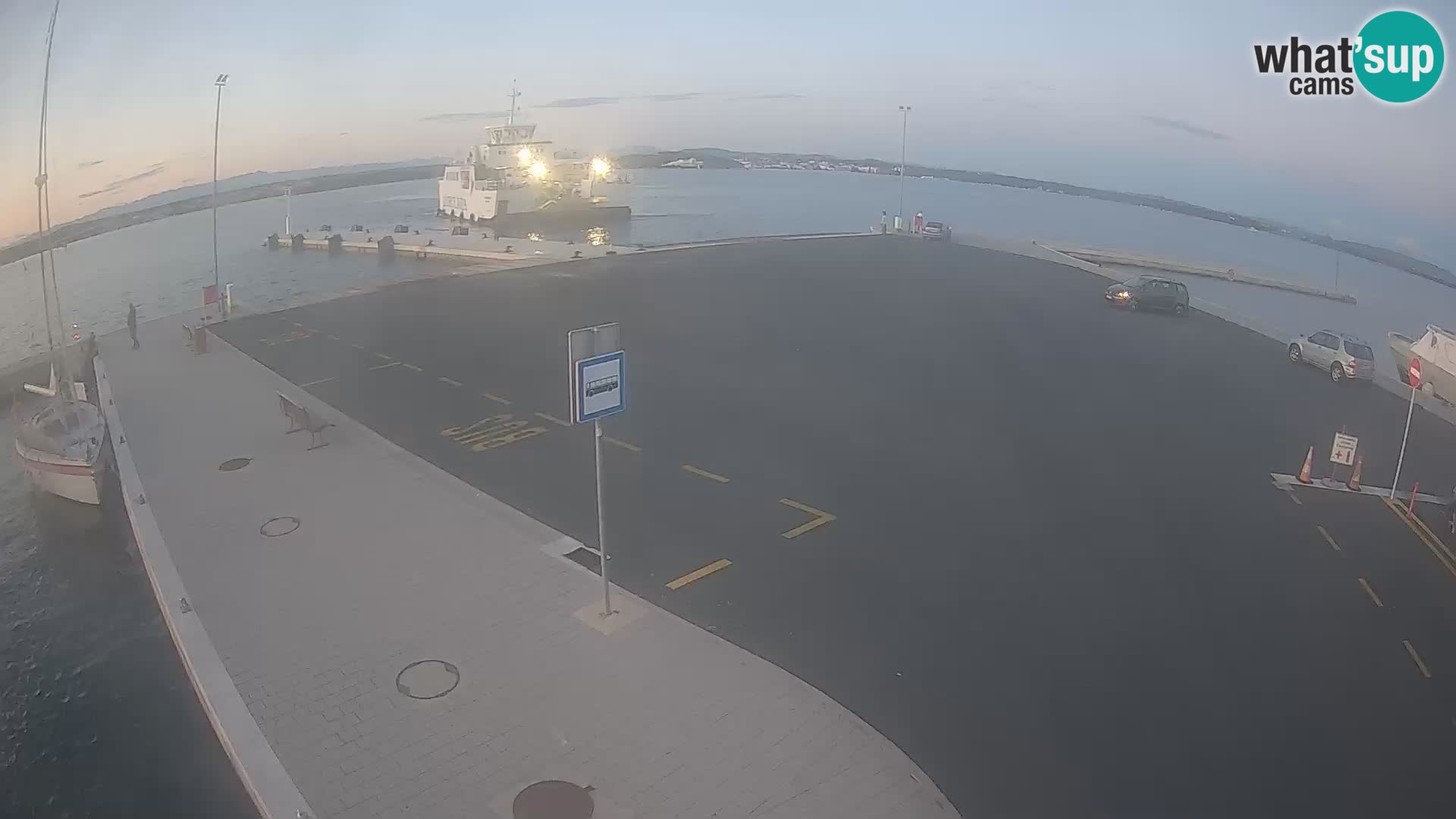Tkon camera en vivo – Transportar – Dalmacia – Croacia