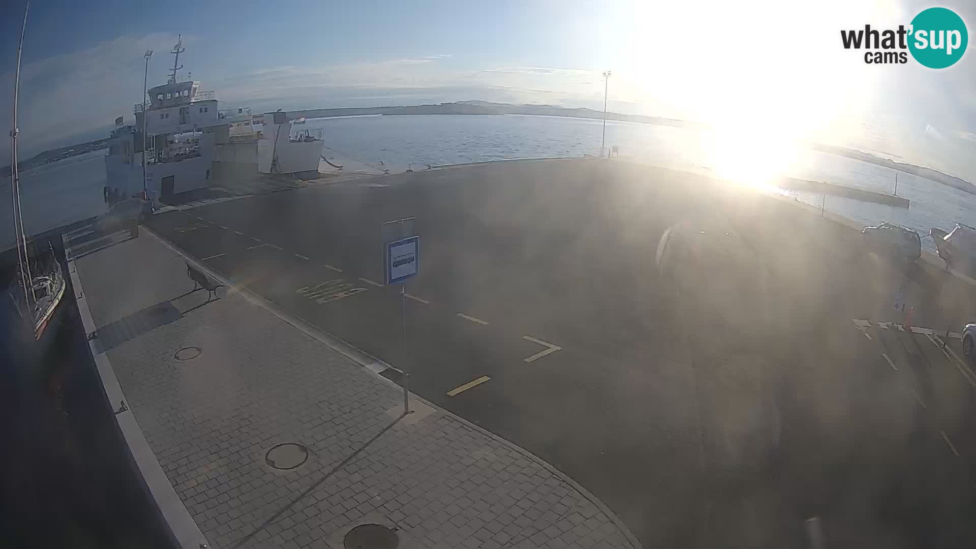Tkon Live cam – Fähre – Dalmatien – Kroatien