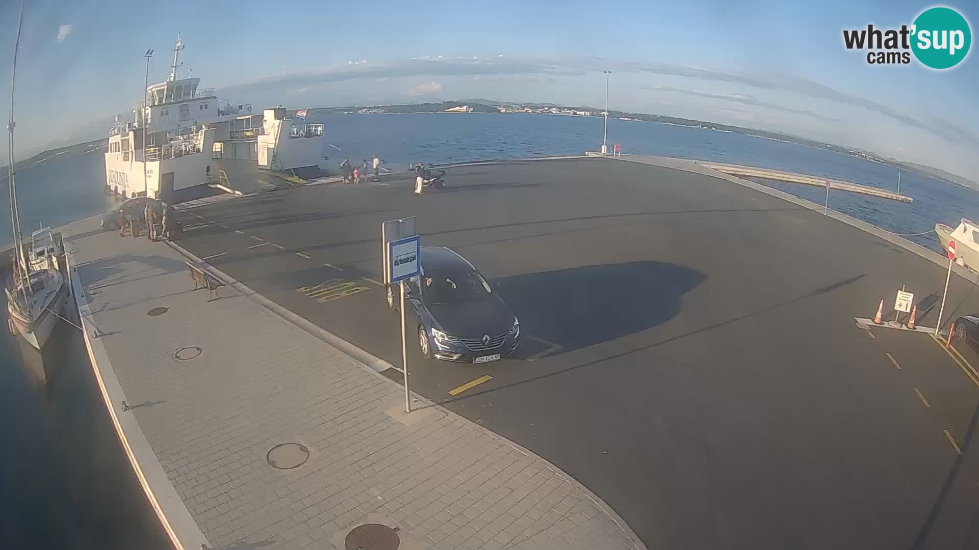 Tkon Live cam – ferry – Dalmatia – Croatia