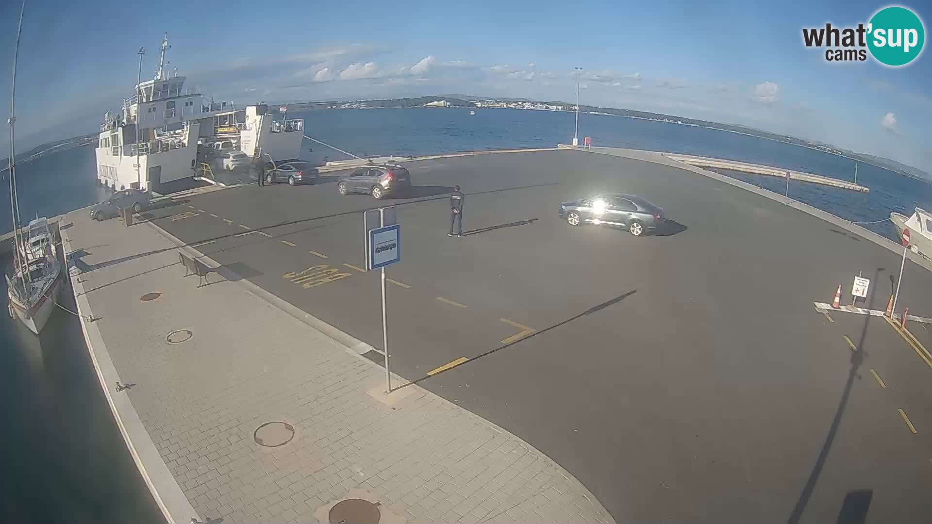Tkon camera en vivo – Transportar – Dalmacia – Croacia