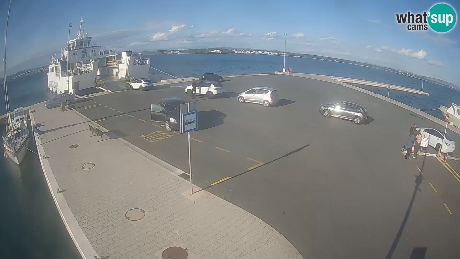 Tkon Live cam – Fähre – Dalmatien – Kroatien